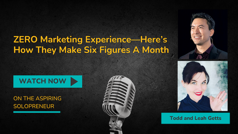 How to make six figures per month without marketing experience