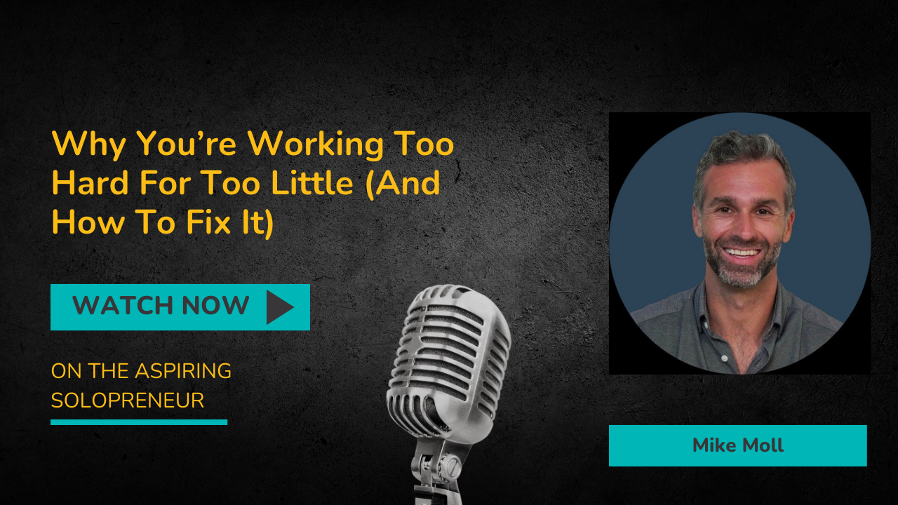 why you're working too hard for too little and how to fix it